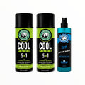 Kit Profesional Barberlife: Loción After Shave + Dúo Enfriador 5 en 1 para Máquinas