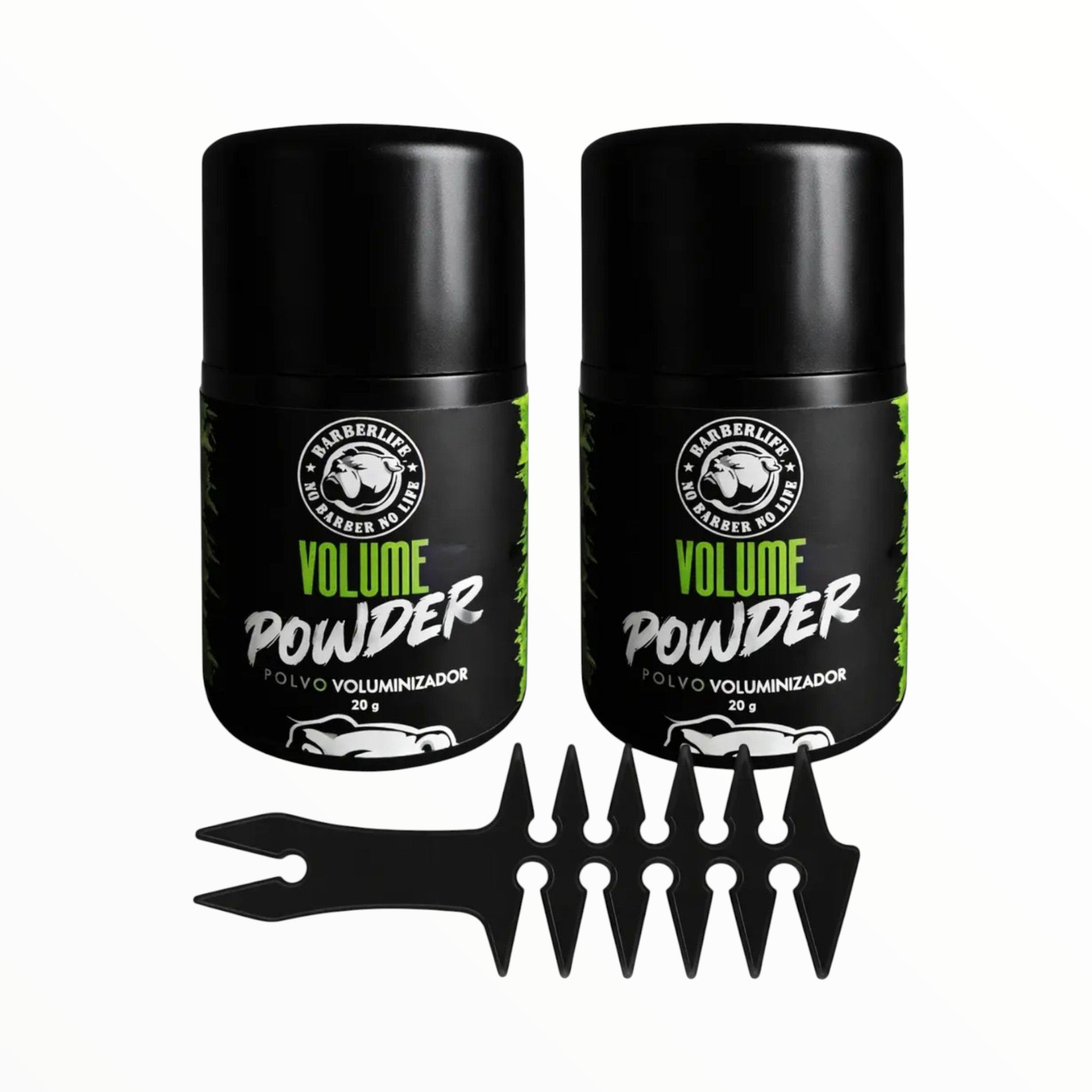 Kit Estilizado Barberlife: 2 Ceras en Polvo para Volumen