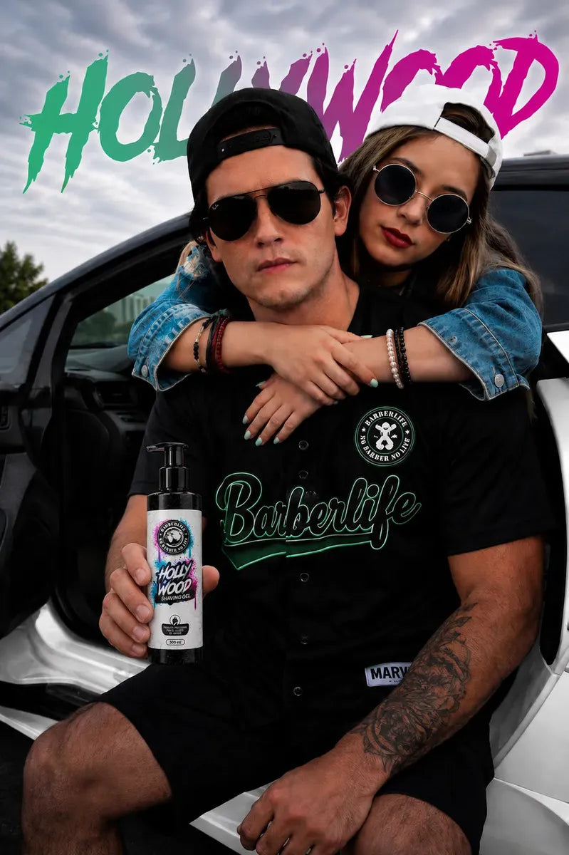 Gel Para Afeitar Rasurar Hollywood Barberlife