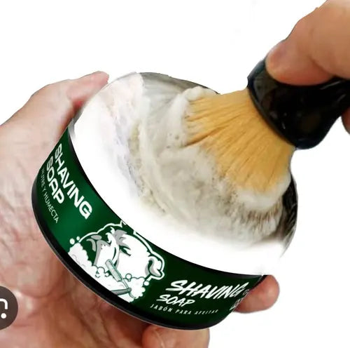 Jabon Para Lavar Barba Incluye Brocha Profesional