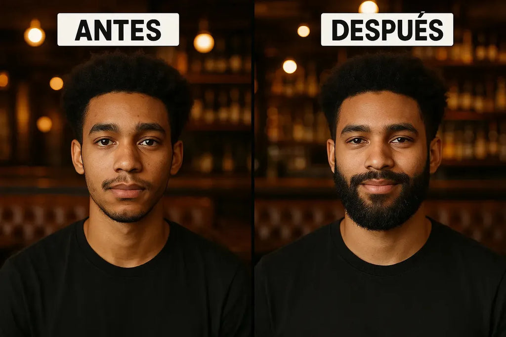 3 Minoxidil 5% Para Crecimiento De Barba Neutra