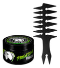 Pomade Premium Para Cabello Base Agua+ Peine Textura