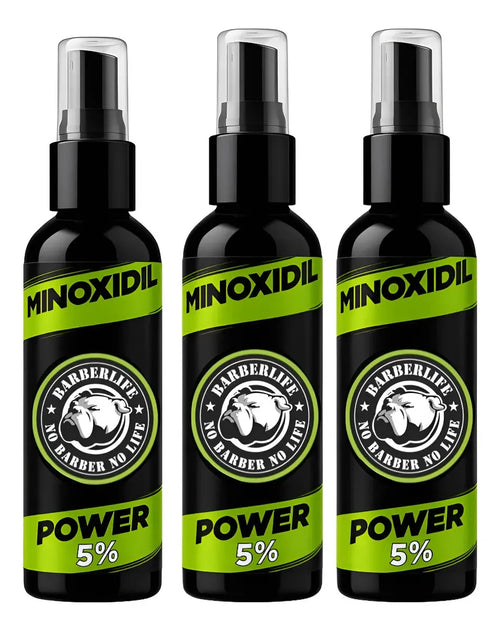 3 Minoxidil 5% Para Crecimiento De Barba Neutra
