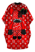 Capa Cubridor Barbero Supreme Bear Color Rojo