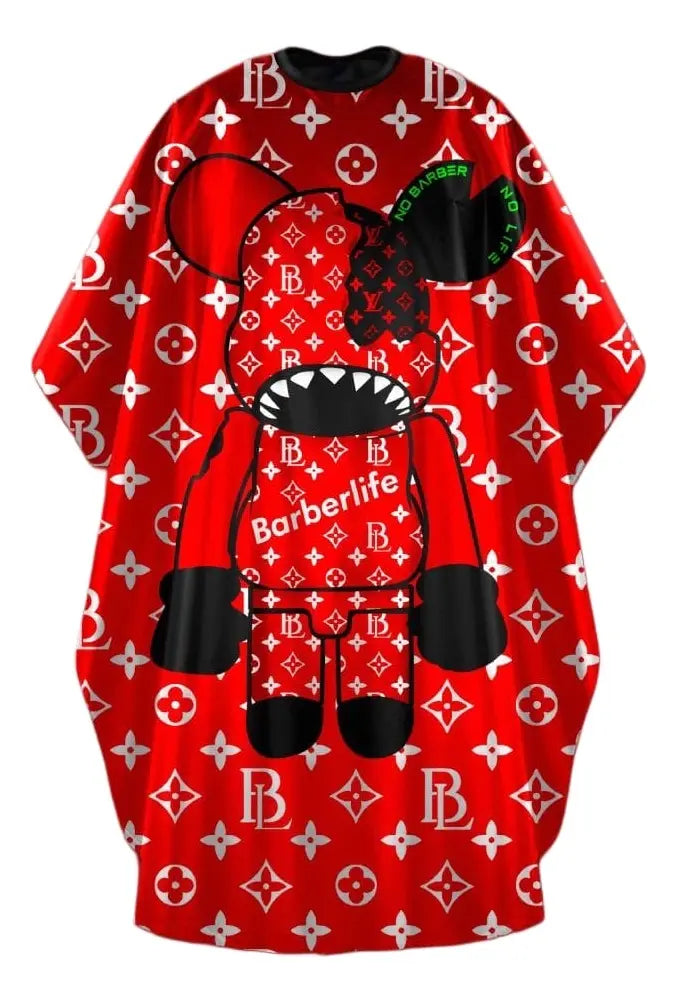 Capa Cubridor Barbero Supreme Bear Color Rojo