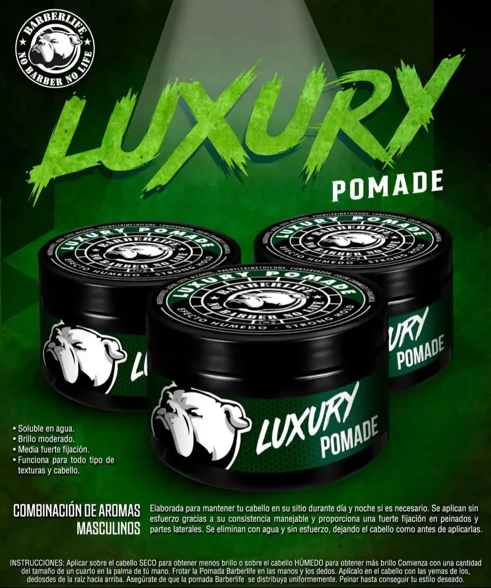 2 Ceras Fijación De Cabello Luxury + Peine De Textura