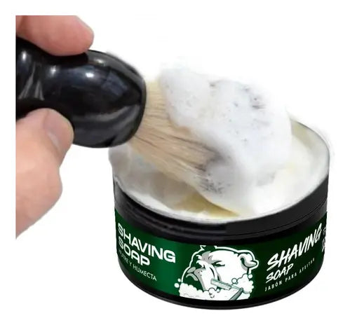 Jabon Para Lavar Barba Incluye Brocha Profesional
