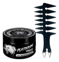 Cera Pomade Fijación De Cabello Con Minoxidil+ Peine Textura