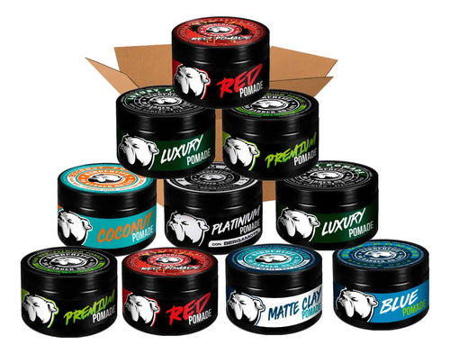10 Ceras Pomades Fijación Y Moldeo De Cabello, Barberlife