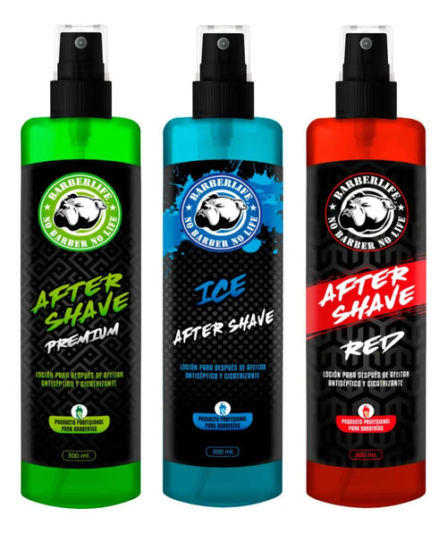 3 Lociones After Shave Después Afietado