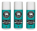 3 Talcos Ultrafino Artesanal Caballero Barberlife