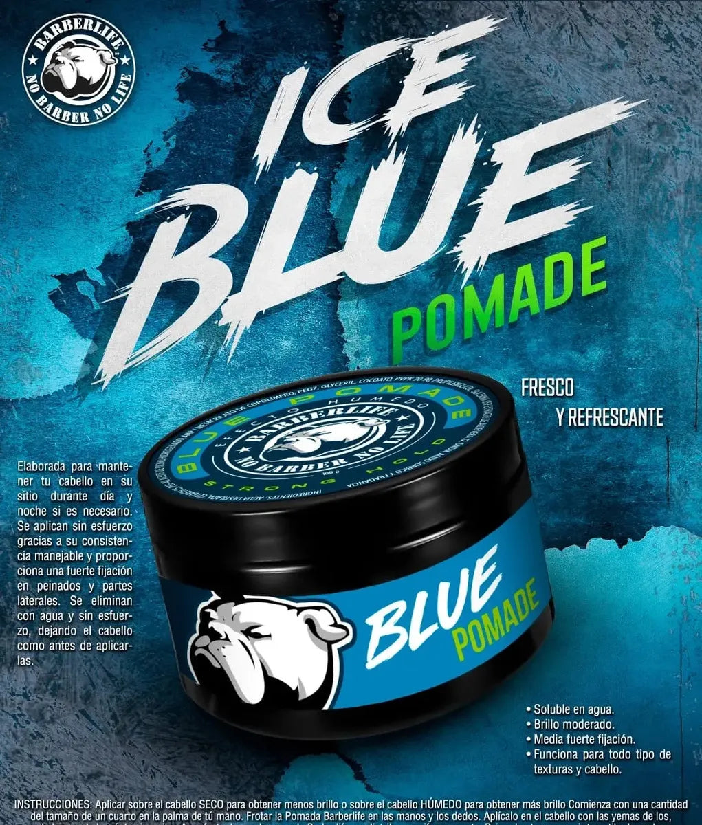 6 Ceras Pomades Barberlife Fijación de Cabello