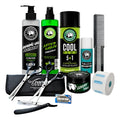 Kit Insumos Corte Afeitado Barberlife Profesional