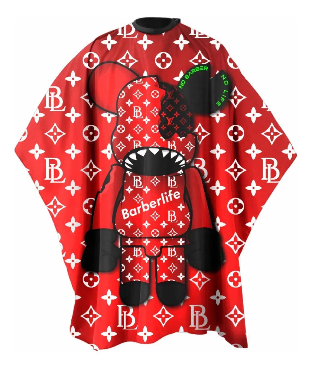 Capa Cubridor Barbero Supreme Bear Color Rojo