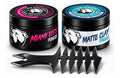 2 Pomades Fijación Efecto Mate Y Húmedo Miami+peine Textura