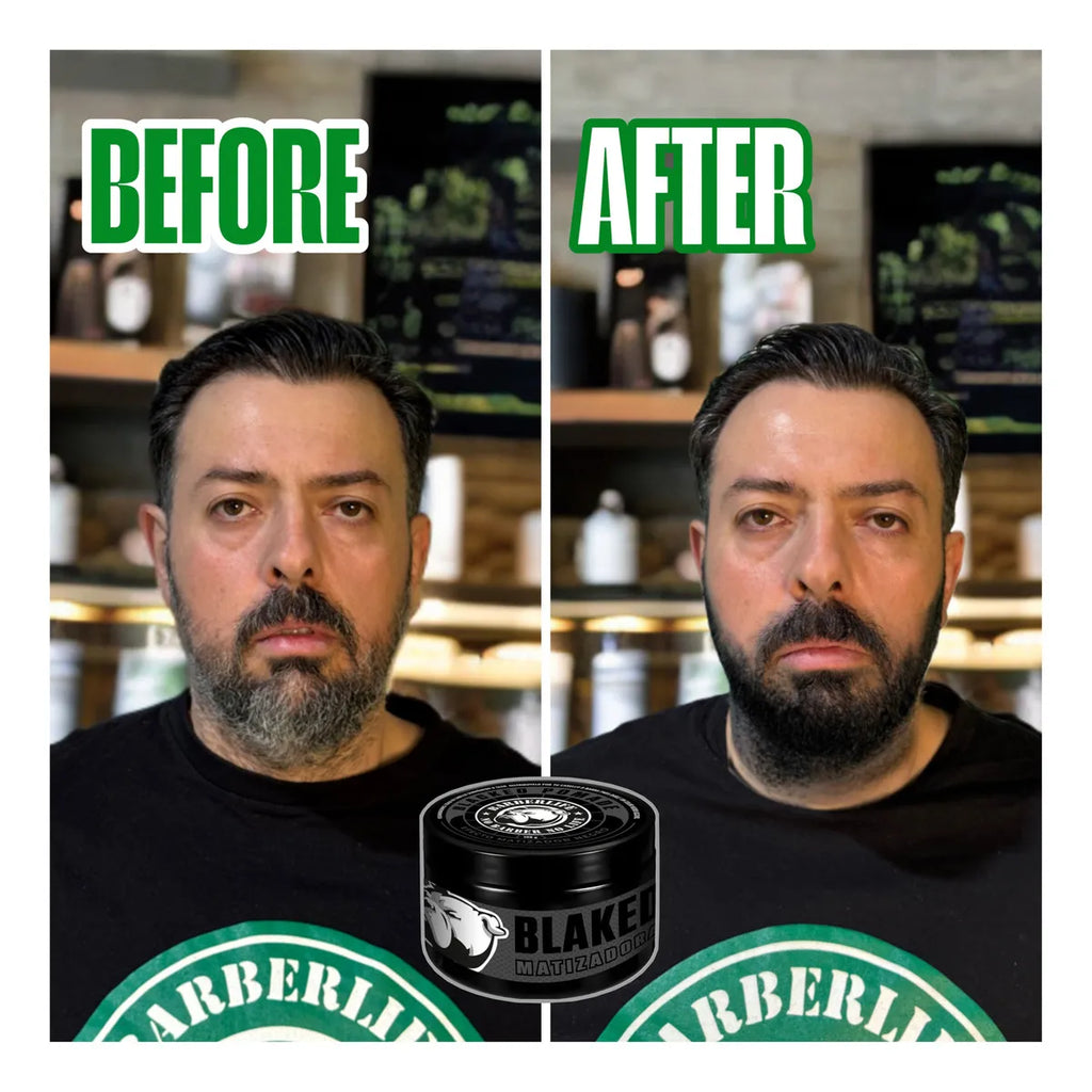 2 Cera Black Cubre Canas Cabello Y Barba Barberlife