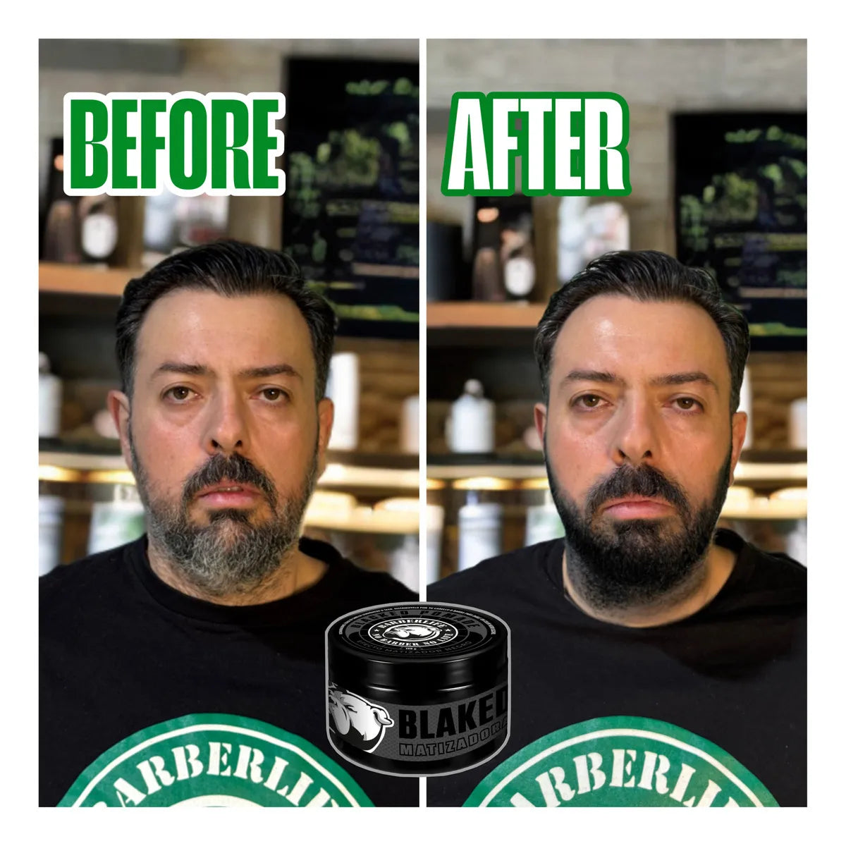 2 Cera Black Cubre Canas Cabello Y Barba Barberlife