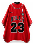 Cubridor Capa Barbero Ladybaber Chicago Bulls Red Color Rojo