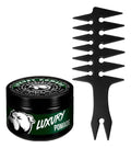 Pomade Luxury Para Cabelll Base Agua+ Peine Textura