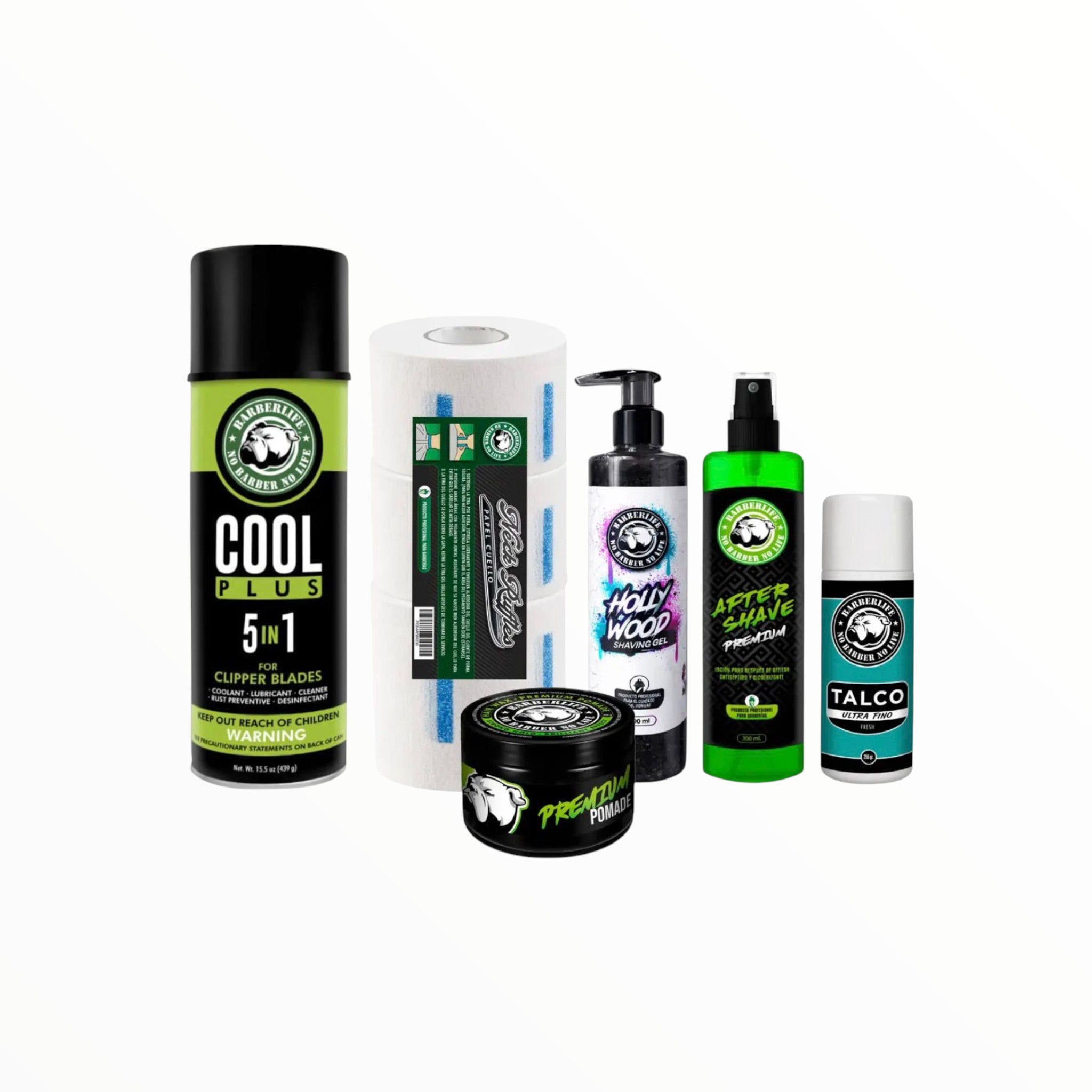 Master Kit Barberlife 6 Piezas: Cuidado Integral, Estilizado y Mantenimiento Pro